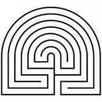 Caerdroia labyrinth diagram